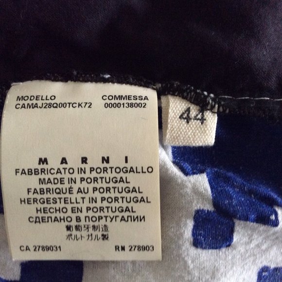 Marni Houndstooth Tunic Top - Picture 4 of 7